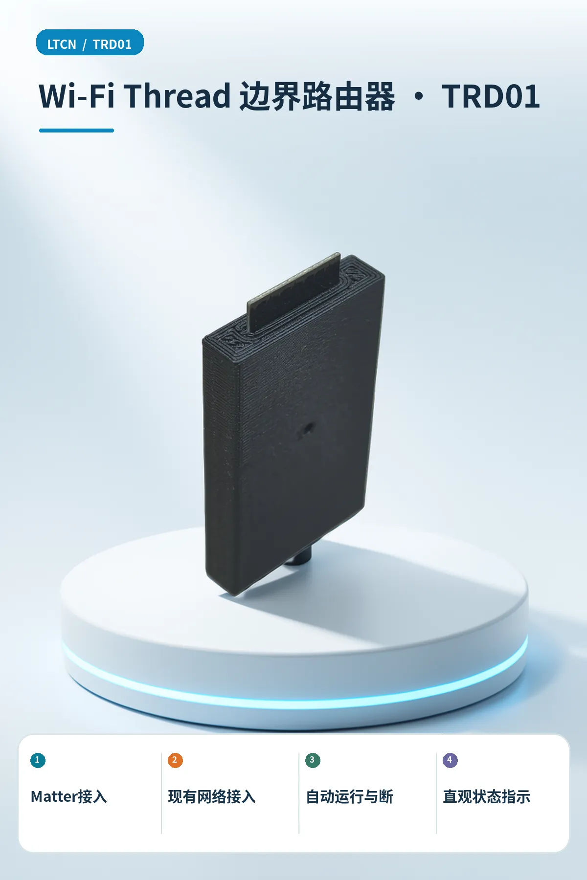 Wi-Fi Thread 边界路由器 · TRD01