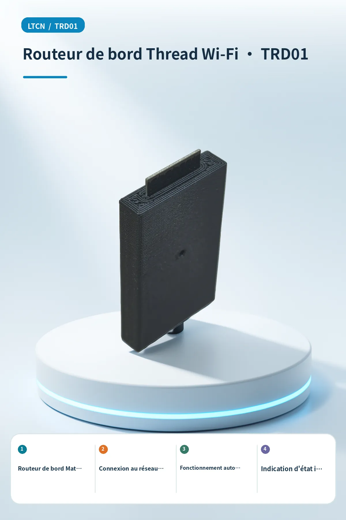 Routeur de bord Thread Wi-Fi · TRD01